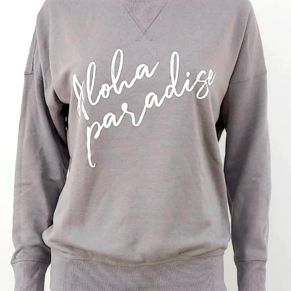 Jaxsea
Aloha Paradise Reversible Sweatshirt NEW WITH TAG! NWT!